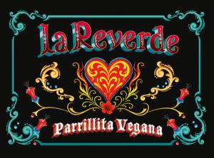 La Reverde Parrillita vegana Diseño de logo - estudio sendero