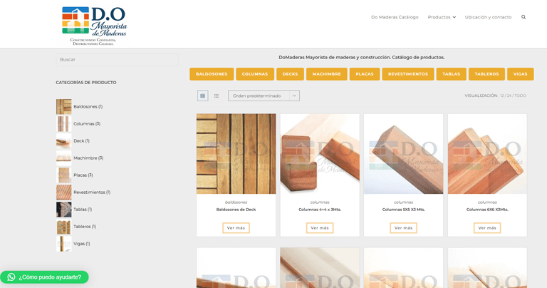Domaderas tienda online