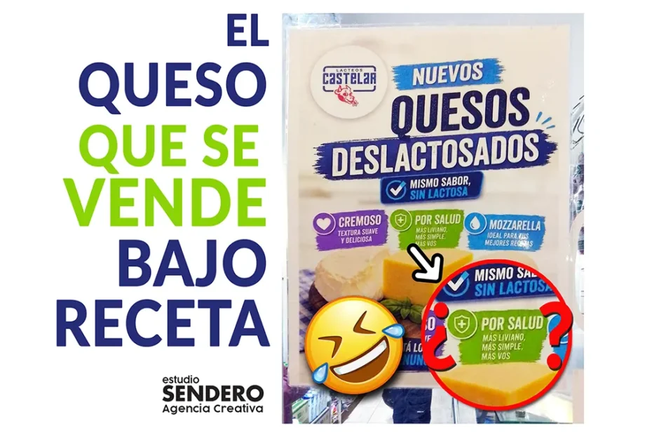 ¿Queso "Por Salud"? El blooper de la IA y la importancia del diseño profesional
